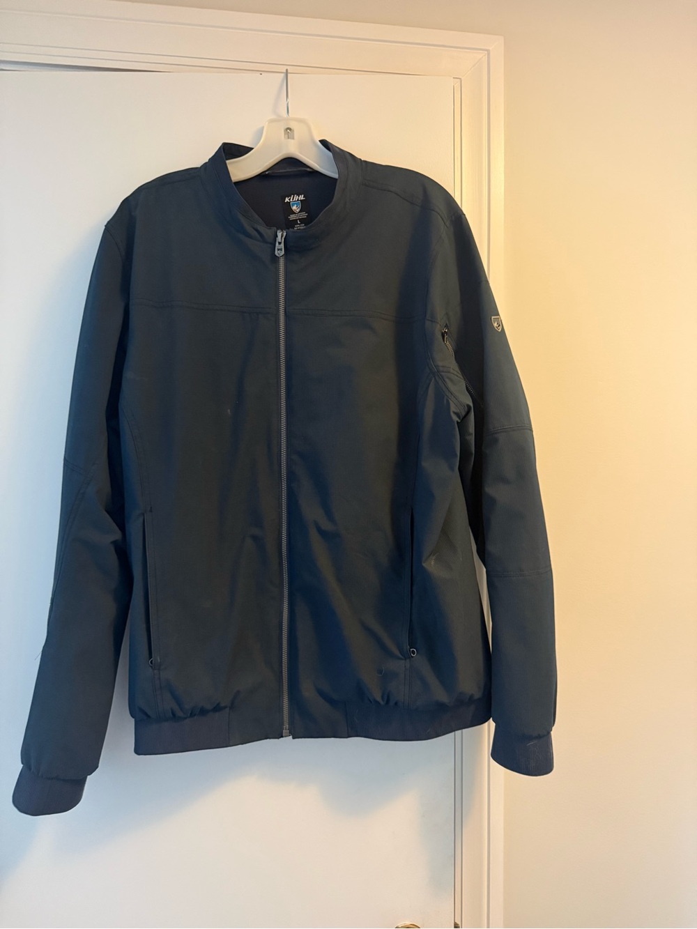 Kuhl Men's Navy Lightweight Jacket with Zip Front